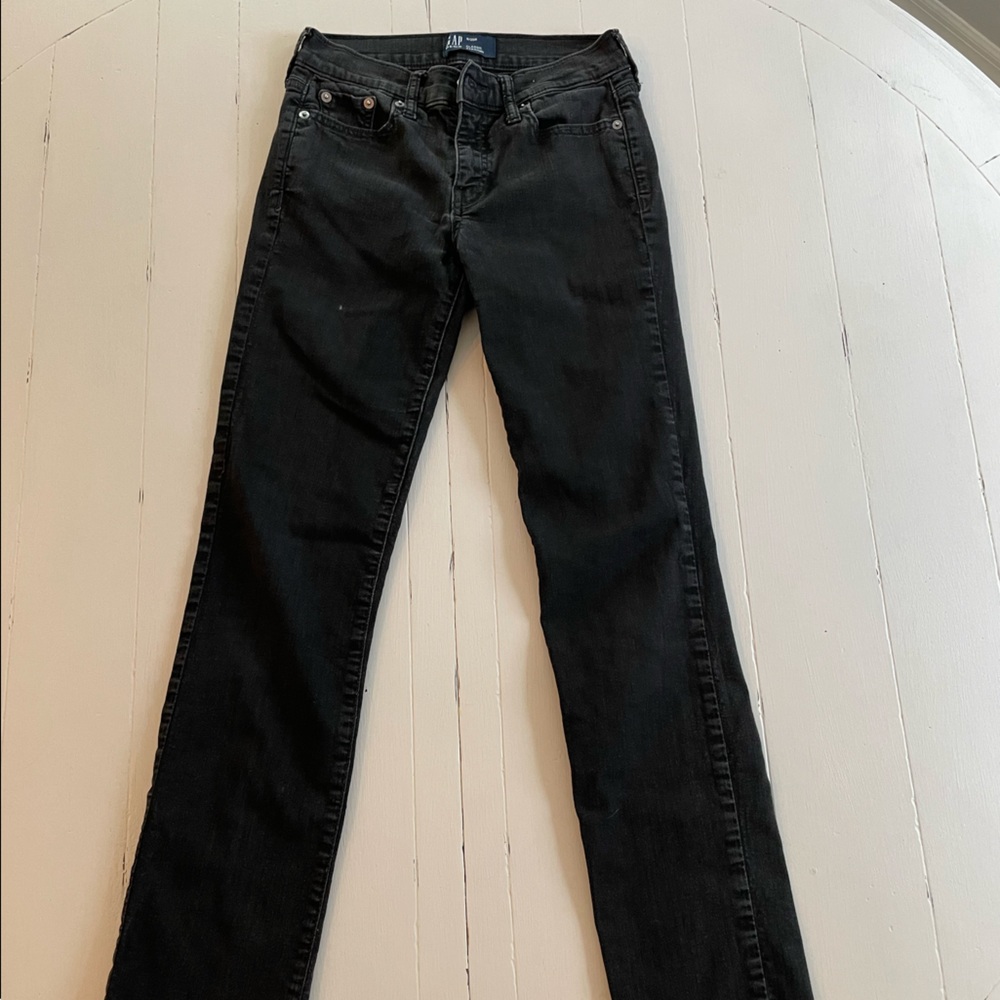 GAP Denim Classic straight 0/25 black